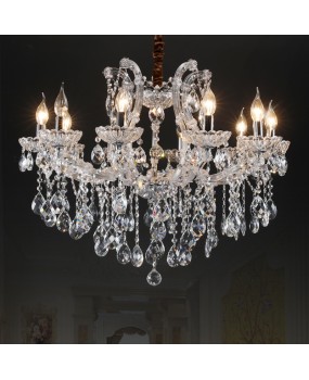 European crystal chandelier, living room dining room light, minimalist modern home bedroom light, luxurious villa hotel decoration lighting