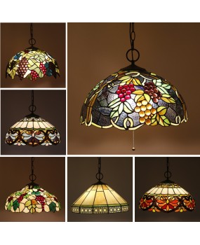 Cross border export: 16 inch European style pendant light with retro and creative personality, bar counter, booth, farmhouse, and ethnic style