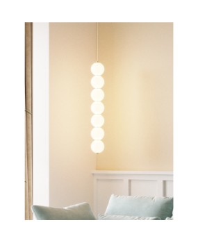 Modern bedroom bedside light luxury living room dining room study beauty salon pearl lamp hotel designer decorative pendant light