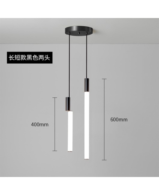 Italian creative combination island counter, bar counter, dining room, study room, bedroom, bedside hanging line light, designer, minimalist pendant light