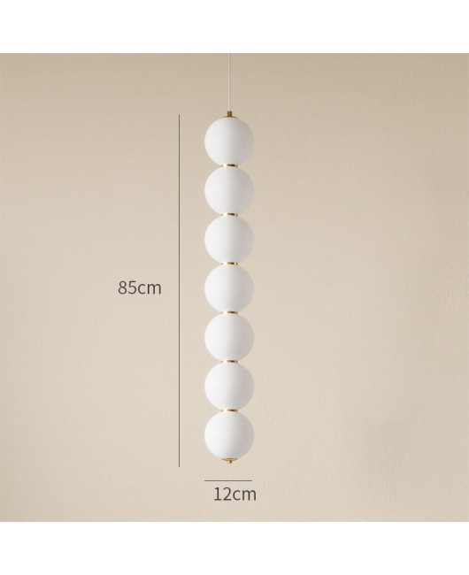 Modern bedroom bedside light luxury living room dining room study beauty salon pearl lamp hotel designer decorative pendant light