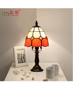 Cross border European retro creative Mediterranean bedroom bedside lamp bar coffee shop decoration small table lamp feeding night light