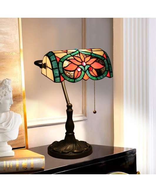 Cross border foreign trade, United States, Japan, United Kingdom, France, Germany, Spain, South Korea, Brazil, Tiffany retro creative desk lamp