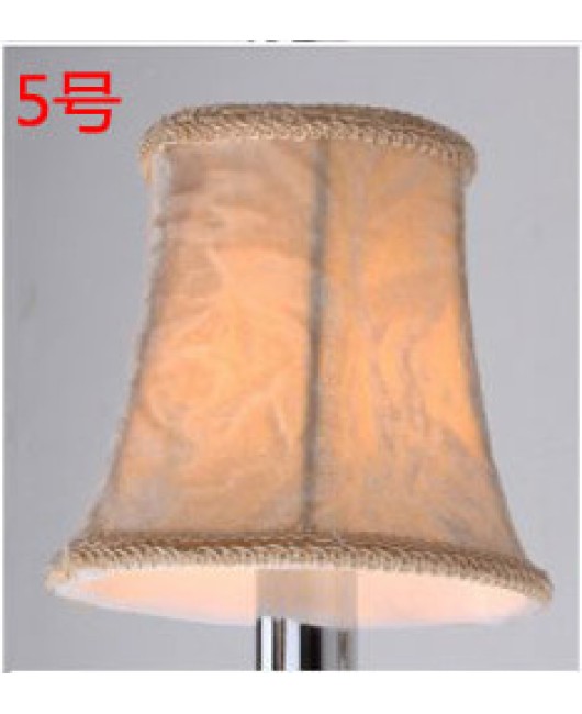 Manufacturer wholesale European style candles, crystal chandeliers, wall lamps, lampshades, E14 fabric covers, brushed wire covers, velvet covers