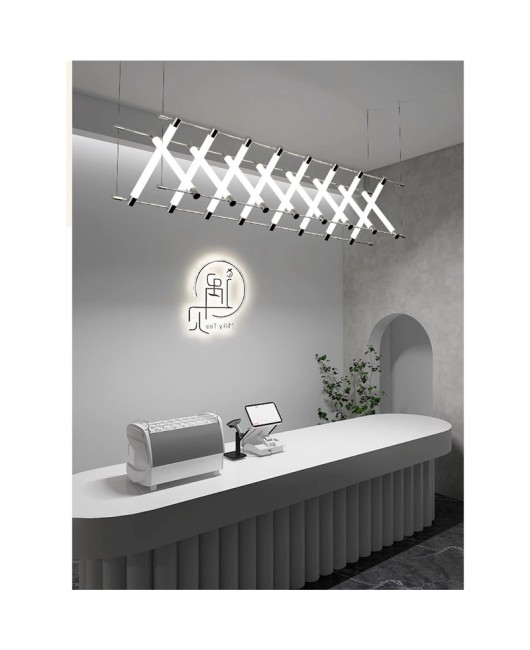 Designer Mazza pendant light, Cai Liechao studio light, minimalist creative office bar counter, study room, art restaurant light