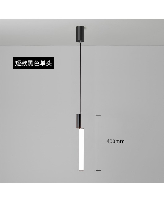 Italian creative combination island counter, bar counter, dining room, study room, bedroom, bedside hanging line light, designer, minimalist pendant light