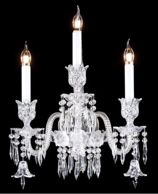 2024 Luxury French Bedroom Bedhead Crystal Wall Light Luxury Villa Living Room Dining Room Decorative Wall Light