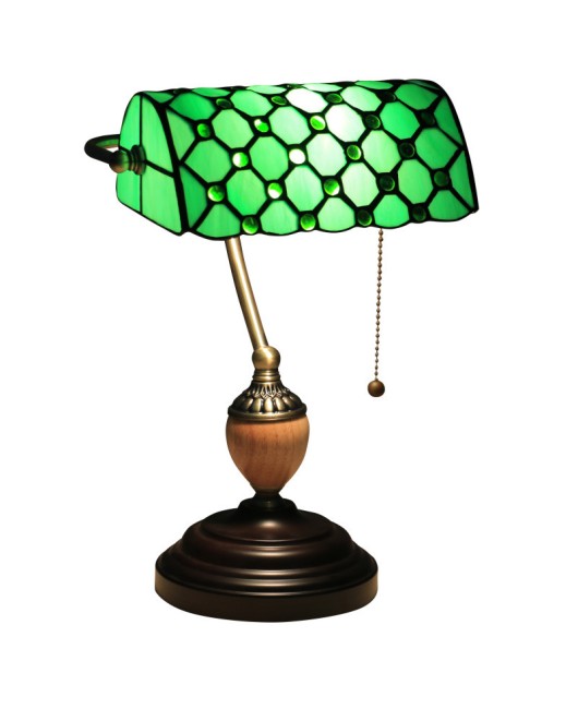 Cross border foreign trade Le Yi Tiffany Bank lamp United States Canada Mexico United Kingdom France Germany desk lamp