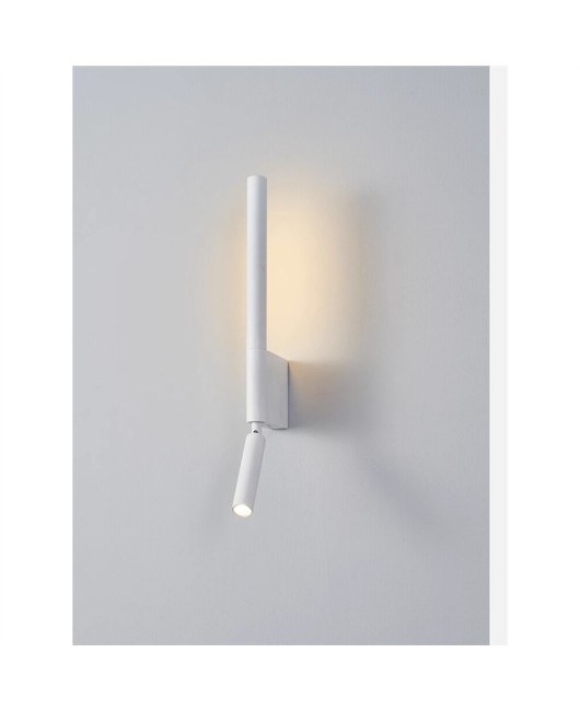 Bedhead wall lamp, bedroom high-end minimalist modern minimalist creative Nordic reading wall lamp with switch, hotel room light