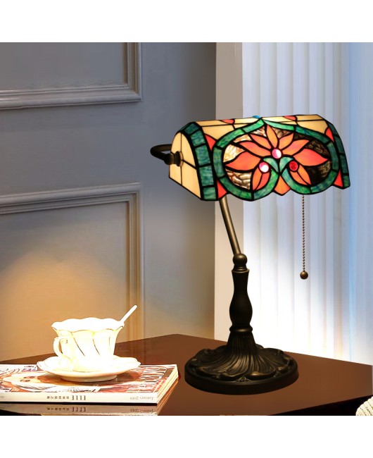 Cross border foreign trade, United States, Japan, United Kingdom, France, Germany, Spain, South Korea, Brazil, Tiffany retro creative desk lamp