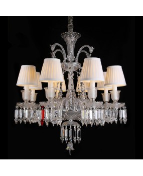 Jianou Crystal Chandelier, European Creative and Atmospheric Restaurant Bedroom Chandelier, Villa Duplex Building Lamp, Hall Staircase Lamp