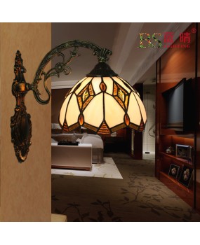 Cross border wall lamp bedroom bedside lamp living room balcony corridor staircase entrance garden European retro creative wall lamp