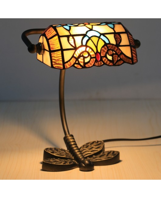 Cross border foreign trade: United States, Japan, France, United Kingdom, Germany, Spain, Netherlands, Creative Small Desk Lamp, Tiffany Bank Lamp