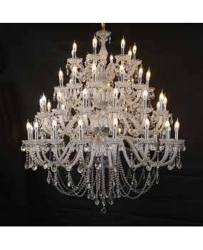 European crystal chandelier villa living room dining room light luxury hotel lobby banquet hall engineering decoration lighting wholesale