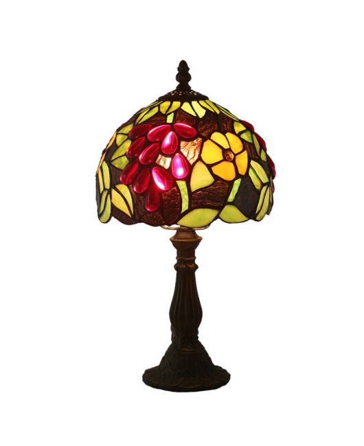 Cross border 8-inch Tiffany European style desk lamp, bedroom bedside lamp, retro creative bar, restaurant, KTV club, inn