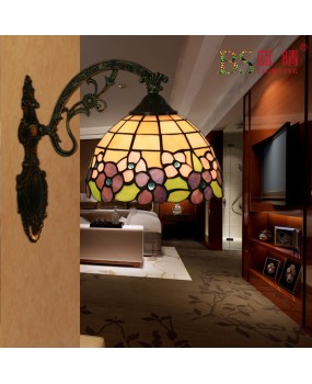 Cross border European and American Tiffany lamp, Tiffany bar restaurant, coffee shop, tea house, milk tea shop wall lamp