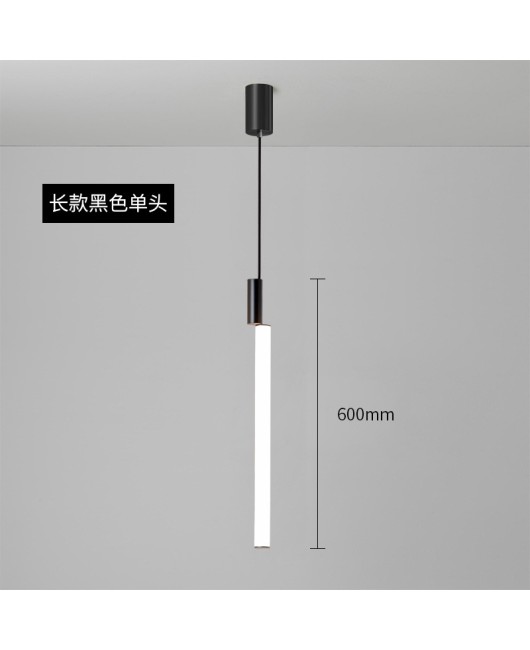 Italian creative combination island counter, bar counter, dining room, study room, bedroom, bedside hanging line light, designer, minimalist pendant light