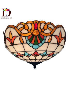 Lighting manufacturer direct sales Tiffany ceiling light new promotion Baroque living room hotel KTV club engineering light