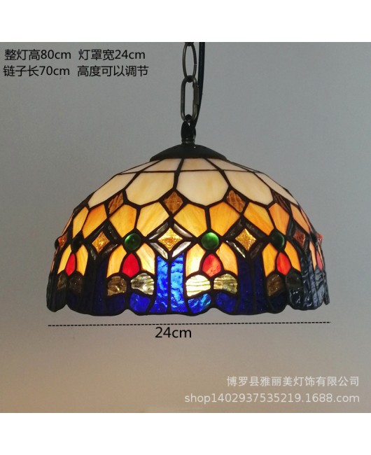 Baohua Tiffany Blue Mediterranean Non standard Engineering Pendant One piece dropshipping, simple and creative art lighting fixtures