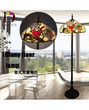 Wholesale of lighting fixtures in the market, Tiffany's European style living room hotel project, warm and personalized creative floor lamps promotion