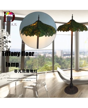 Foreign trade export lighting manufacturers wholesale Southeast Asia Tiffany study bedroom living room floor lamp new promotion