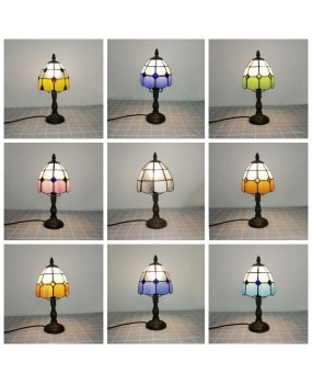 New European and American style desk lamp, bedroom bedside lamp, retro home dimming, new Chinese style creative romantic old-fashioned night light