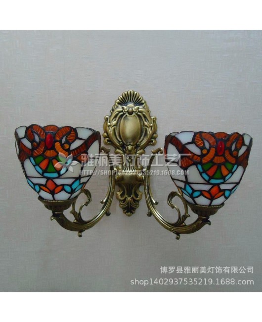 Manufacturer wholesale special promotion Baroque European style double head wall lamp living room bedroom bathroom bathroom mirror headlight