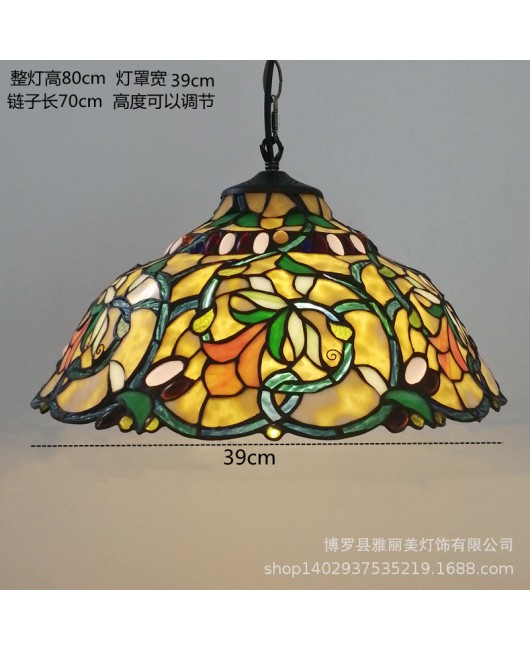 Baohua Tiffany Blue Mediterranean Non standard Engineering Pendant One piece dropshipping, simple and creative art lighting fixtures