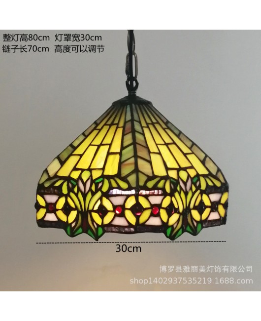 Baohua Tiffany Blue Mediterranean Non standard Engineering Pendant One piece dropshipping, simple and creative art lighting fixtures