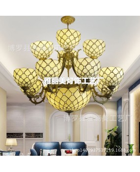 One piece dropshipping hotel club third floor chandelier manufacturer direct sales hotel club lobby large chandelier project lighting fixtures