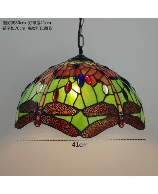 Manufacturer Foreign Trade Tiffany Lighting Living Room Hotel Bedroom Bedlight Retro European Bedroom Desk Lamp