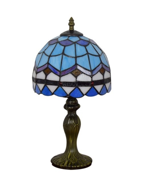 Baohua Tiffany Lamp Manufacturer Simple and Creative LED Mediterranean Lighting Hotel Children's Room Bedhead and Bedroom Desk Lamp