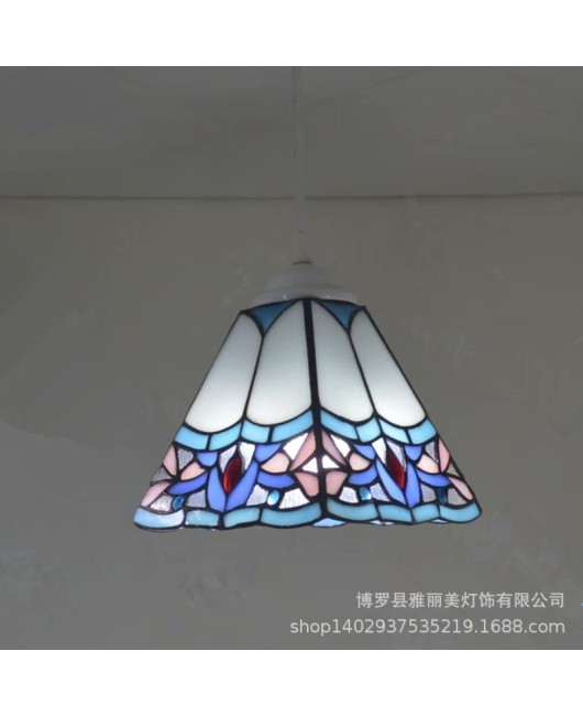 Baohua Tiffany Lighting, Living Room, Bedroom, Study, Corridor, Glass Pendant, Warm Caf é Bar, Desk Lamp, One Piece Delivery