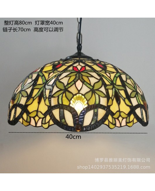 Baohua Tiffany Blue Mediterranean Non standard Engineering Pendant One piece dropshipping, simple and creative art lighting fixtures