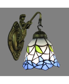 Direct sales of Tiffany European wall lamps from lighting manufacturers, wholesale of bedroom bedside lamps, LED retro hotel wall lamps