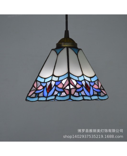 Baohua Tiffany Lighting, Living Room, Bedroom, Study, Corridor, Glass Pendant, Warm Caf é Bar, Desk Lamp, One Piece Delivery