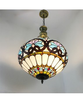 Supply Mediterranean LED circular hotel engineering ceiling lights wholesale corridor entrance corridor balcony lighting fixtures