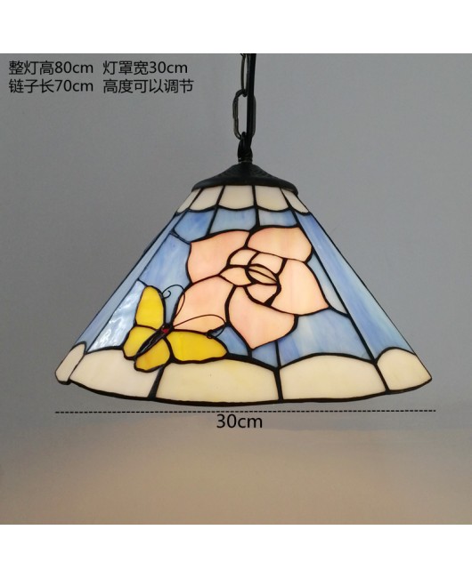 Baohua Tiffany Blue Mediterranean Non standard Engineering Pendant One piece dropshipping, simple and creative art lighting fixtures