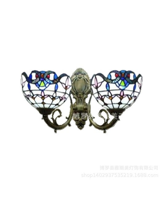 Manufacturer wholesale special promotion Baroque European style double head wall lamp living room bedroom bathroom bathroom mirror headlight