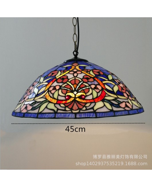 Manufacturer Foreign Trade Tiffany Lighting Living Room Hotel Bedroom Bedlight Retro European Bedroom Desk Lamp