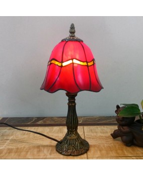 European retro girl desk lamp, warm glass wedding bedroom, wedding bedroom bedside lamp, study room, romantic bedroom atmosphere