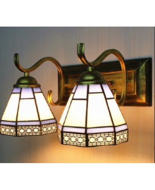 Home Tiffany Lighting Spanish style wall lamp mirror headlights Mediterranean minimalist aisle wall lights