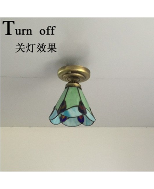 Baohua Tiffany European Family Room Ceiling Light New Product Promotion Hotel Non standard Engineering Light Wholesale