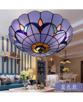 Wholesale of lighting fixtures, LED minimalist living room ceiling lights, Tiffany creative bedroom decorative lights, ceiling lights