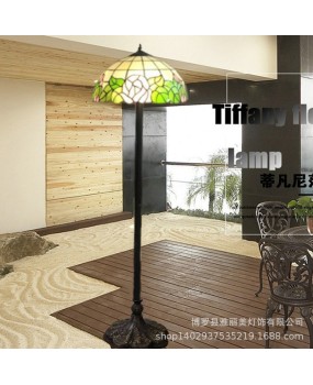 Wholesale of lighting fixtures in the market, Tiffany's countryside style roses, creative living room and study floor lamps, promotion