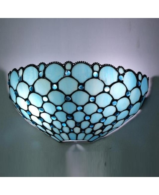 European wall lamp background wall lamp taste color creativity special price wall lamp handmade soldering art glass lamp