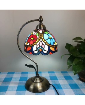 Cross border exclusive Tiffany lighting for children's rooms, nursing beds, bedside lights, night lights, bedroom table lights, bar counter, restaurant table lights, new