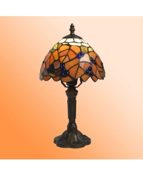 Chinese style living room, bedroom, bedside lamp, villa glass, Chinese style children's desk lamp, LED new Chinese style creative desk lamp