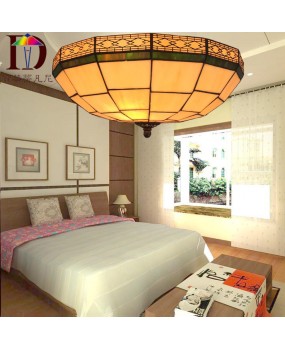 Wholesale of retro and simple LED living room ceiling lights, dropshipping Tiffany corridor balcony bedroom lights