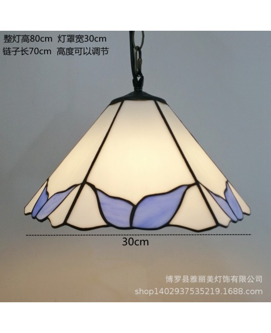 Baohua Tiffany Blue Mediterranean Non standard Engineering Pendant One piece dropshipping, simple and creative art lighting fixtures